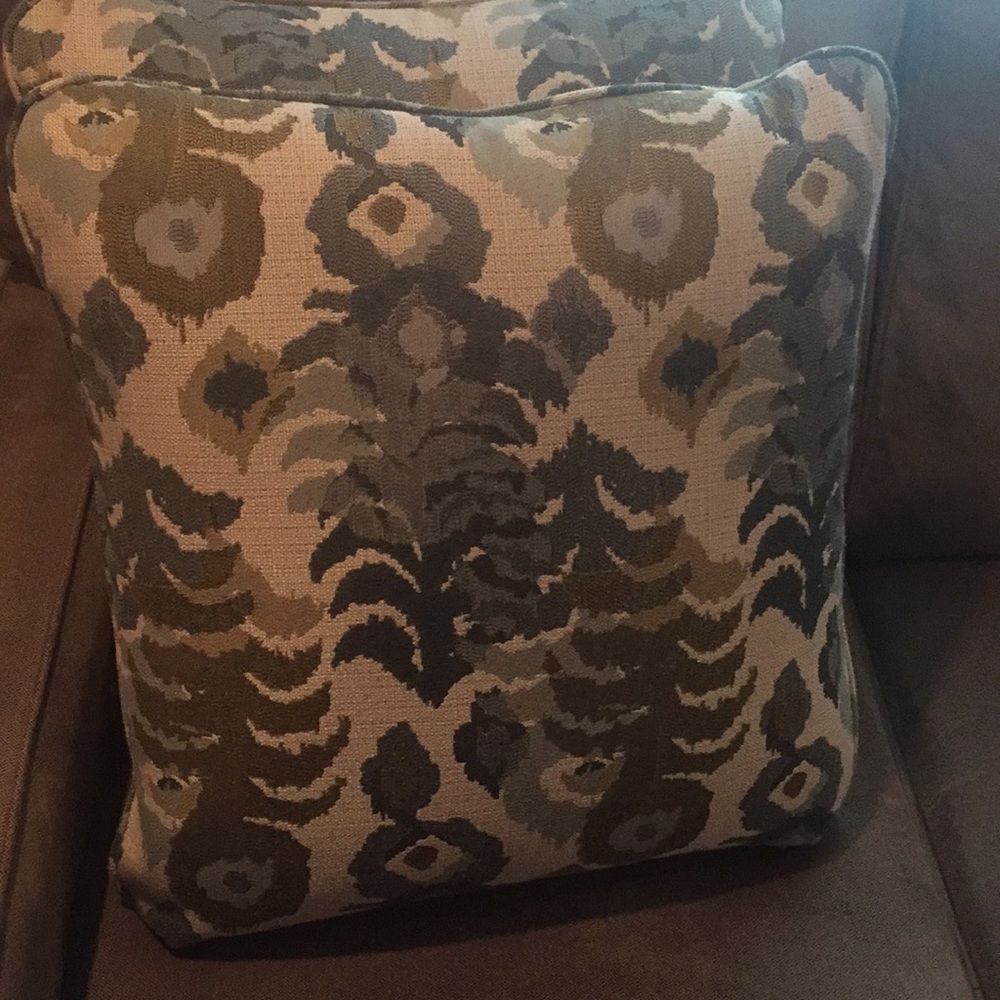 2 very nice accent pillows